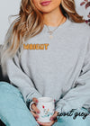 *PERSONALIZED Great Day for Baseball Back Print Sweatshirt *5 Colors (S-5X)