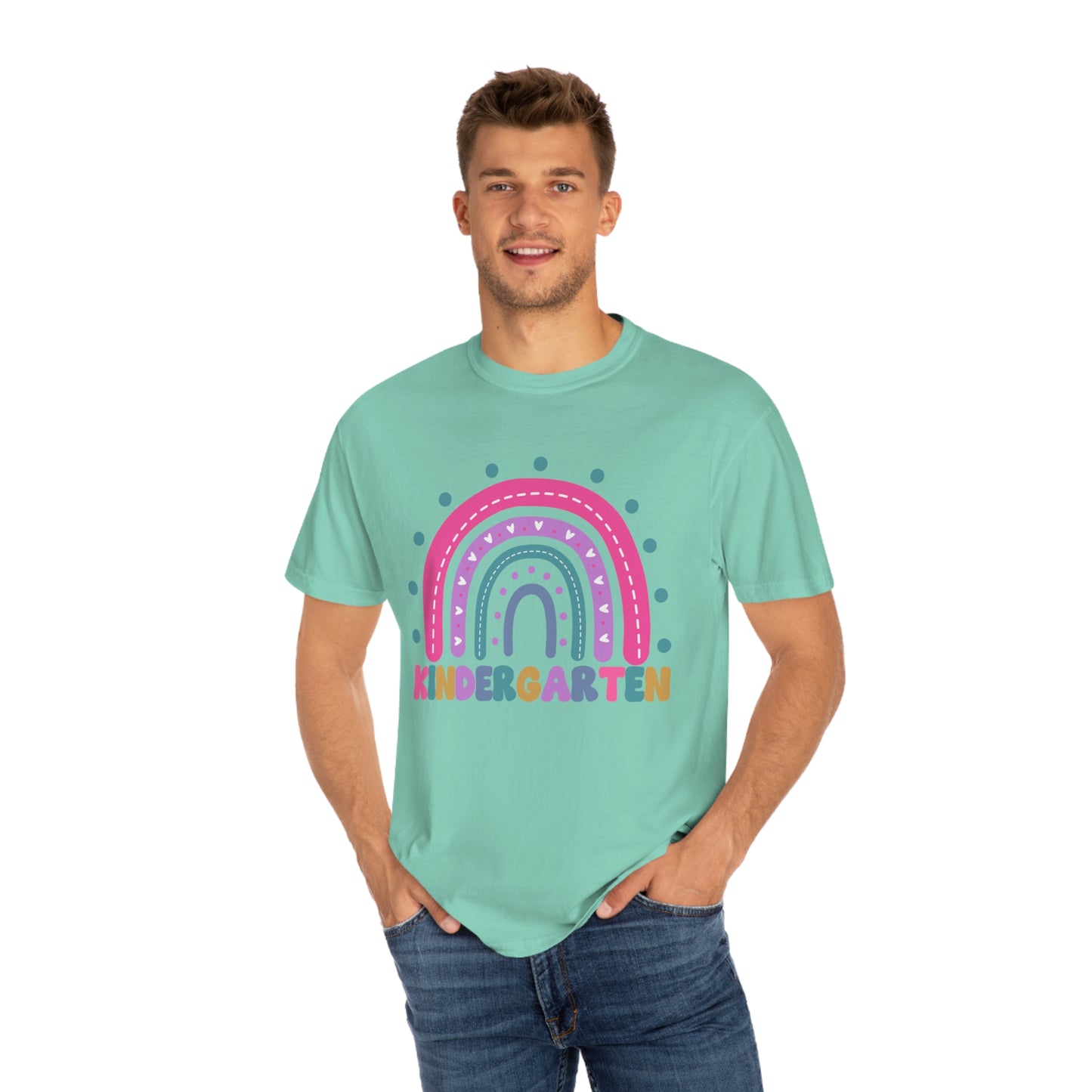 *Personalized KINDERGARTEN Grade Rainbow *8 Colors (S-4X)