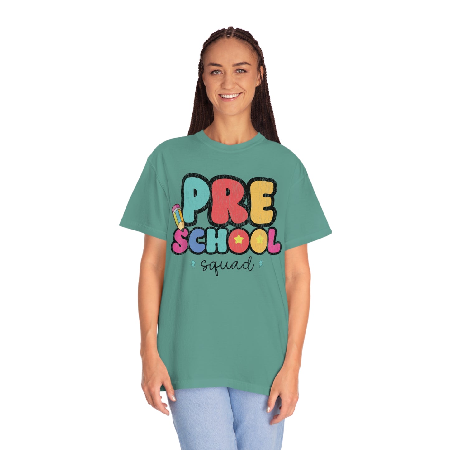 *Personalized PRESCHOOL Grade Squad Tee *8 Colors (S-4X)