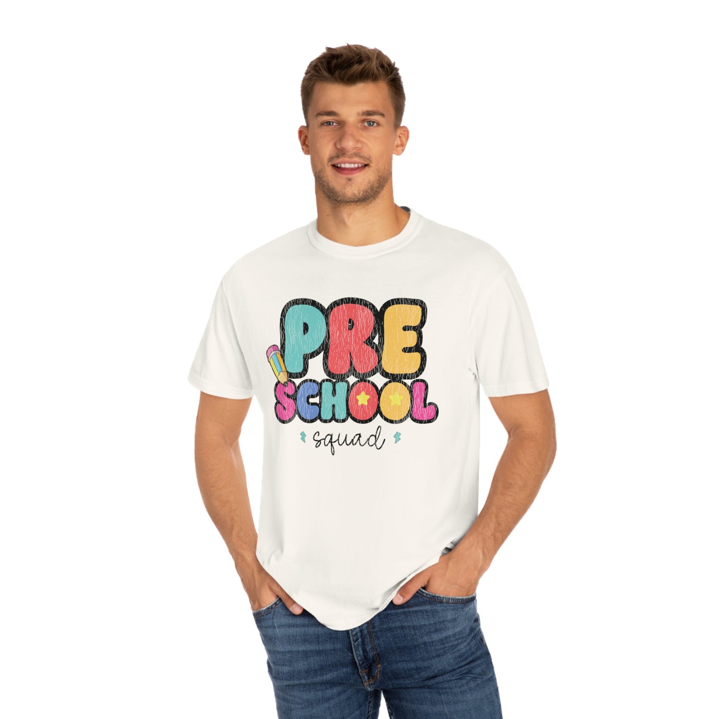 *Personalized PRESCHOOL Grade Squad Tee *8 Colors (S-4X)