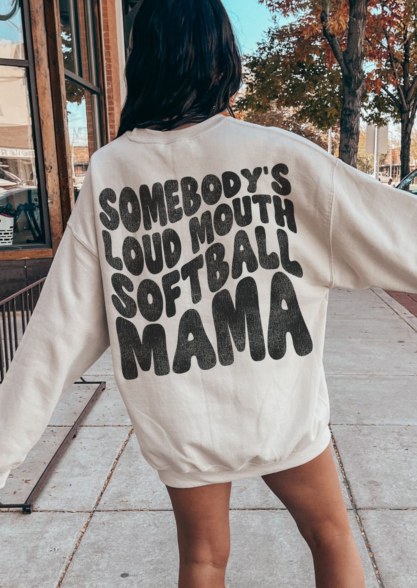 *Loud Mouth SOFTBALL Mama Sweatshirt *7 Colors (S-5X)