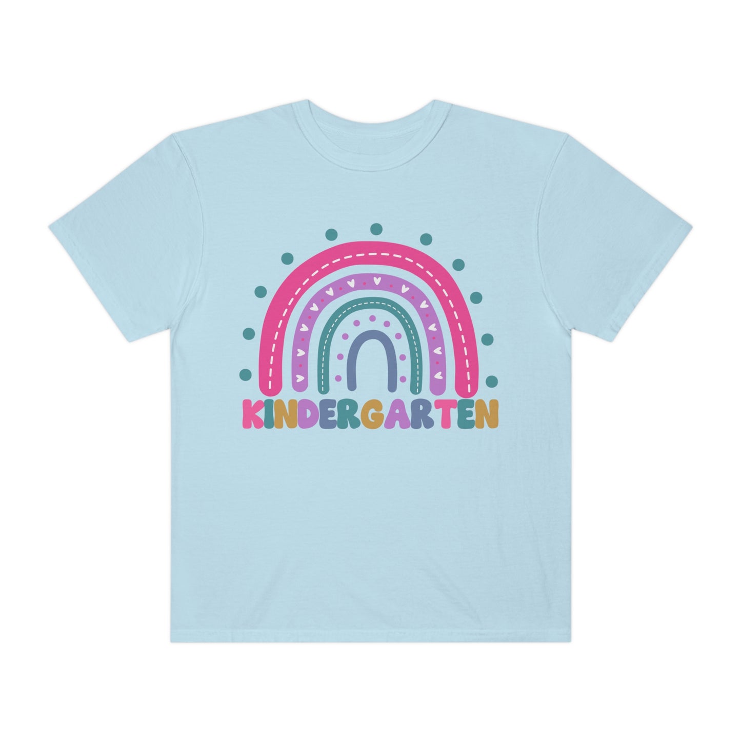 *Personalized KINDERGARTEN Grade Rainbow *8 Colors (S-4X)