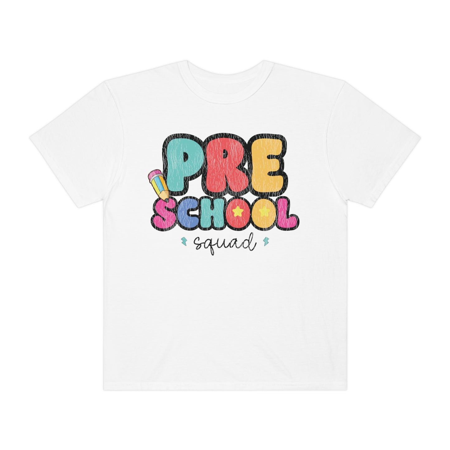 *Personalized PRESCHOOL Grade Squad Tee *8 Colors (S-4X)