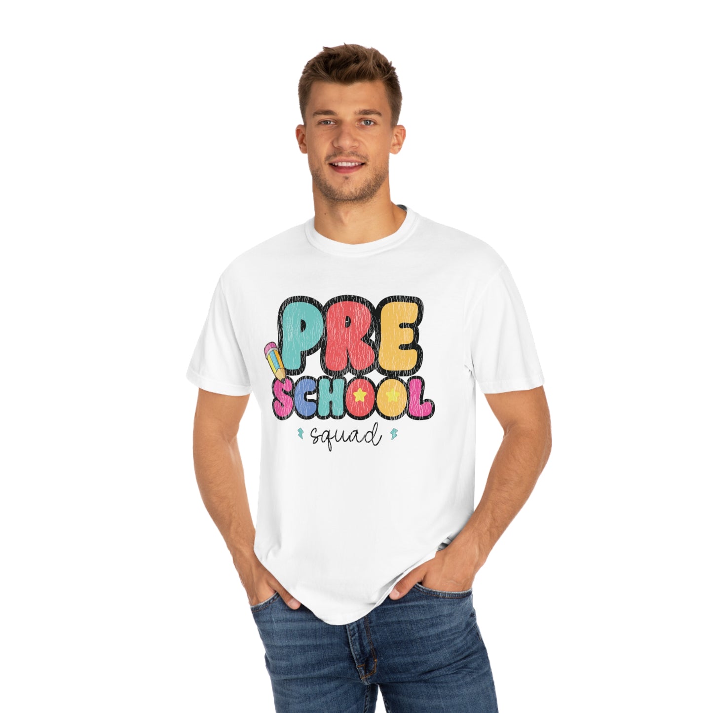 *Personalized PRESCHOOL Grade Squad Tee *8 Colors (S-4X)