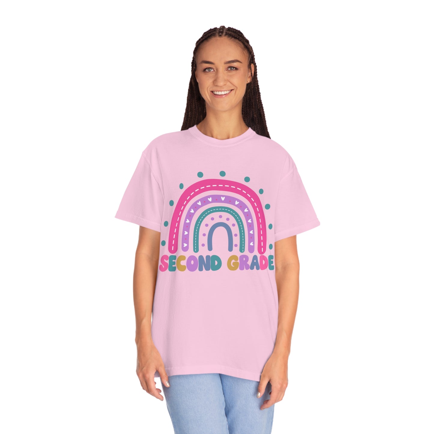 *Personalized SECOND Grade Rainbow *8 Colors (S-4X)