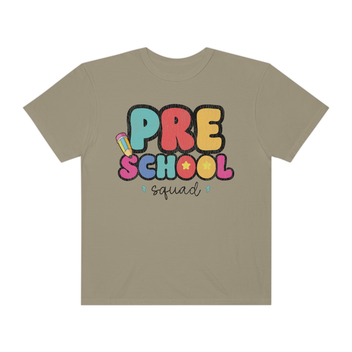 *Personalized PRESCHOOL Grade Squad Tee *8 Colors (S-4X)