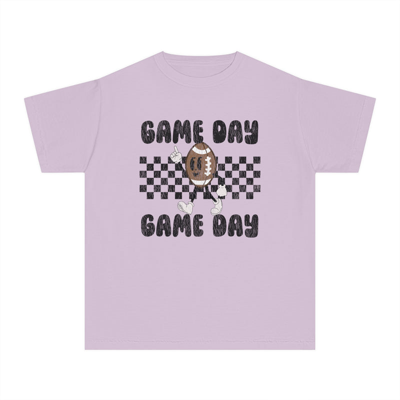 *Youth Game Day FOOTBALL Mascot Tee *5 Colors (XS-XL)