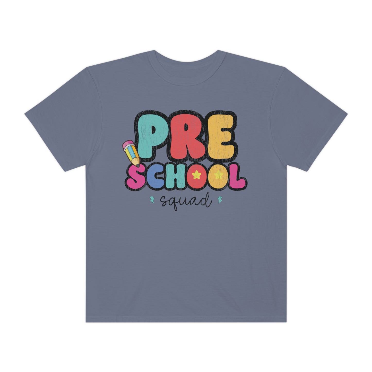 *Personalized PRESCHOOL Grade Squad Tee *8 Colors (S-4X)