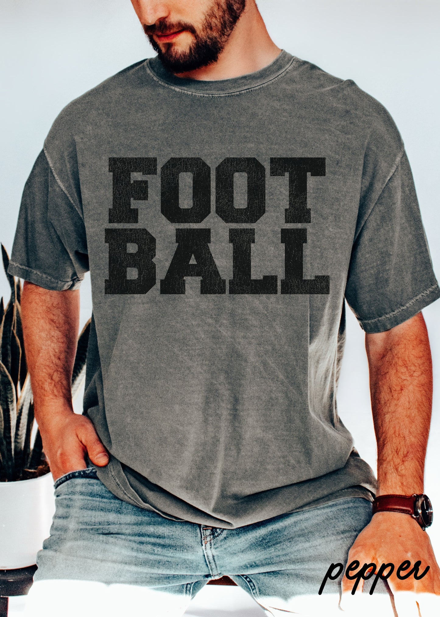 *FOOTBALL University Tee *11 Colors (S-4X)