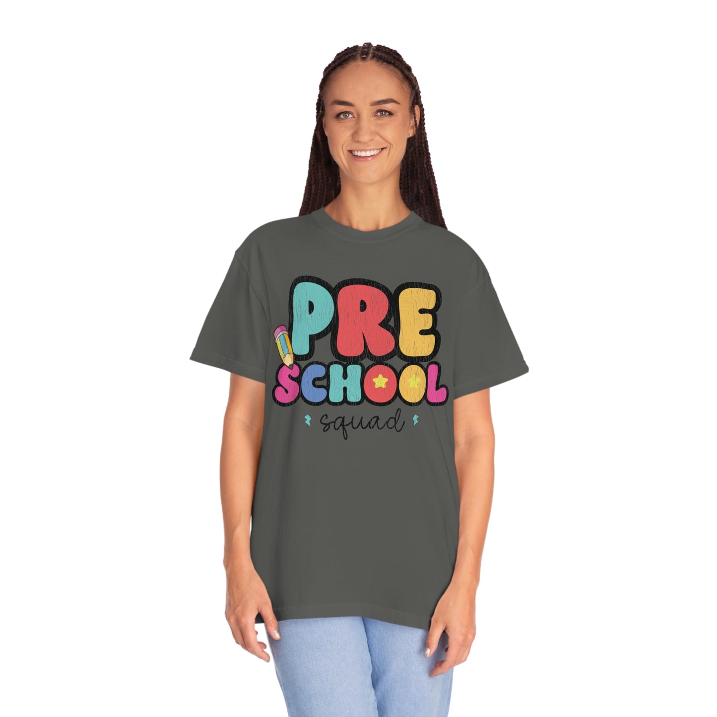 *Personalized PRESCHOOL Grade Squad Tee *8 Colors (S-4X)