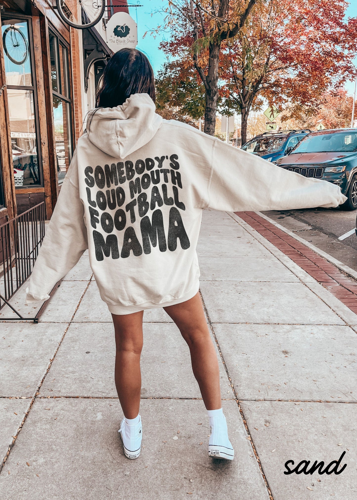 *Loud Mouth FOOTBALL Mama Hoodie *5 Colors (S-5X)