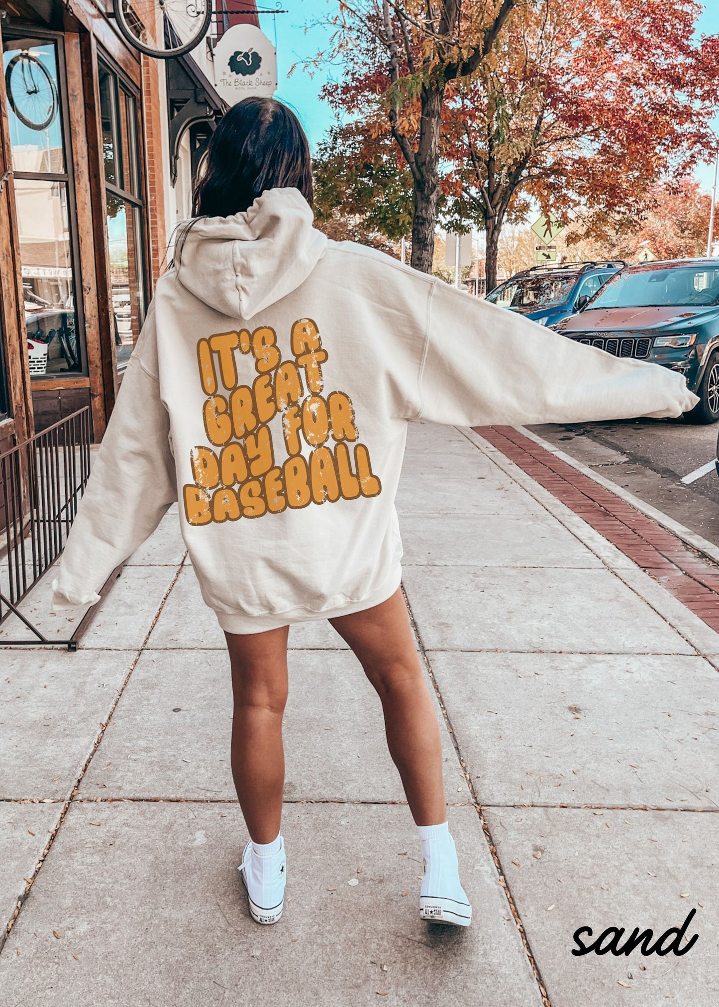 *PERSONALIZED Great Day for Baseball Hoodie *6 Colors (S-5X)