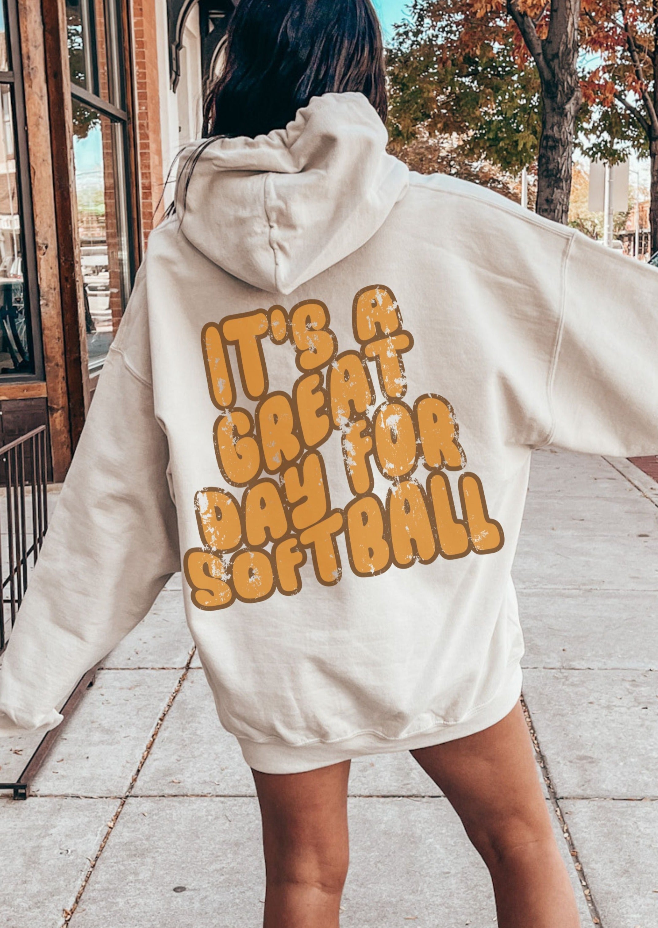 PERSONALIZED Great Day for SOFTBALL Hoodie *6 Colors (S-5X) – Chloe Vs Tank  The Boutique