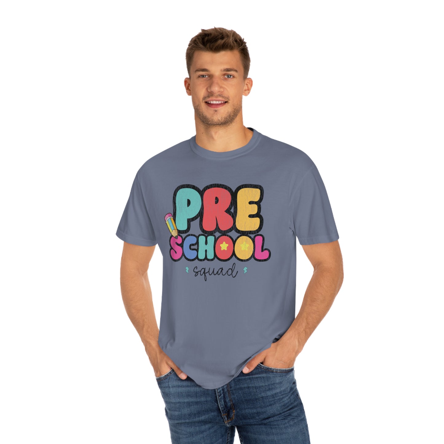 *Personalized PRESCHOOL Grade Squad Tee *8 Colors (S-4X)