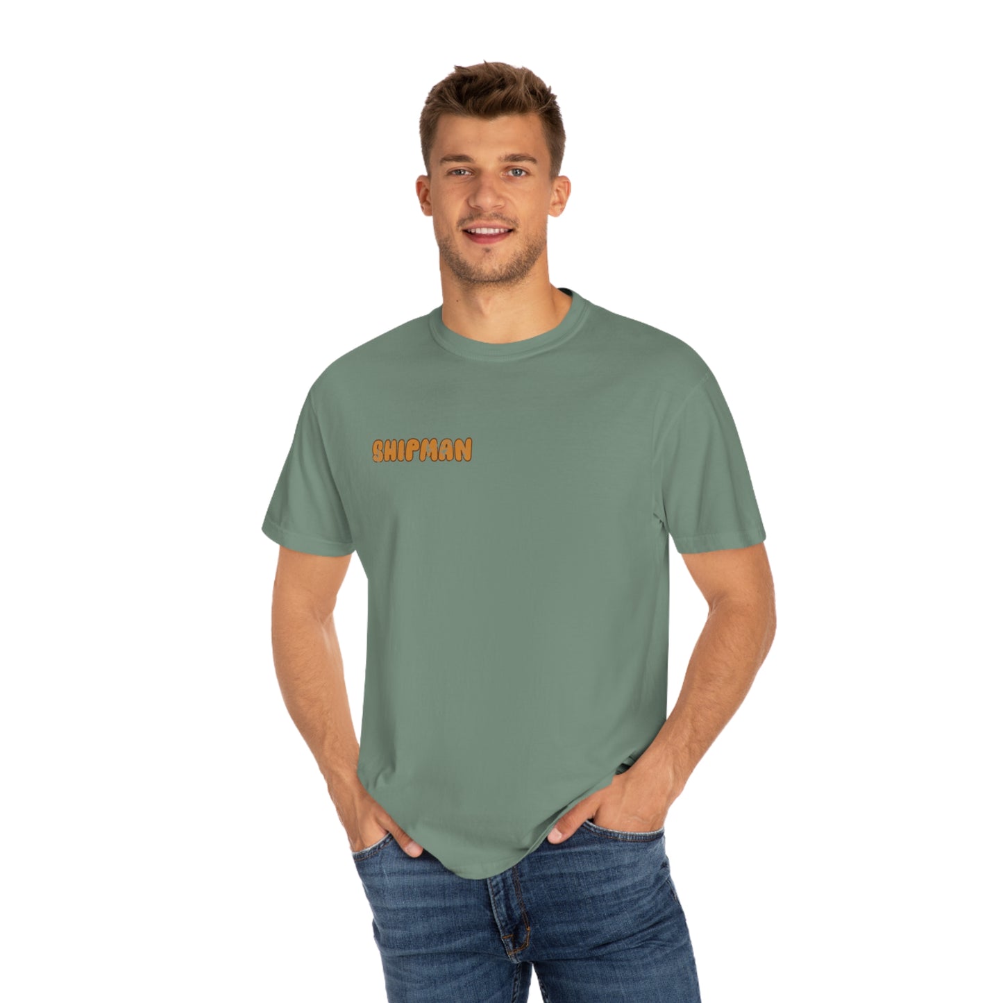 *PERSONALIZED SHIPMAN Great Day for Baseball Back Print Tee *9 Colors (S-4X)
