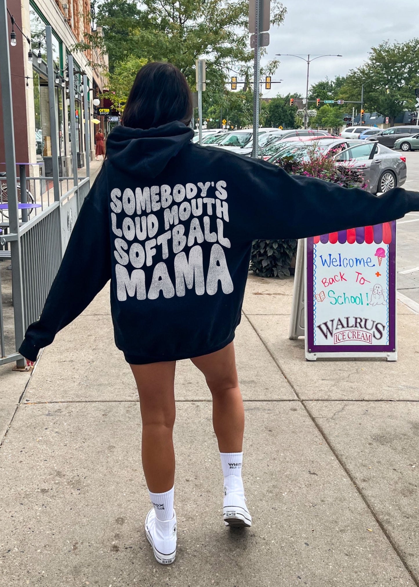 *Loud Mouth SOFTBALL Mama Hoodie *9 Colors (S-5X)