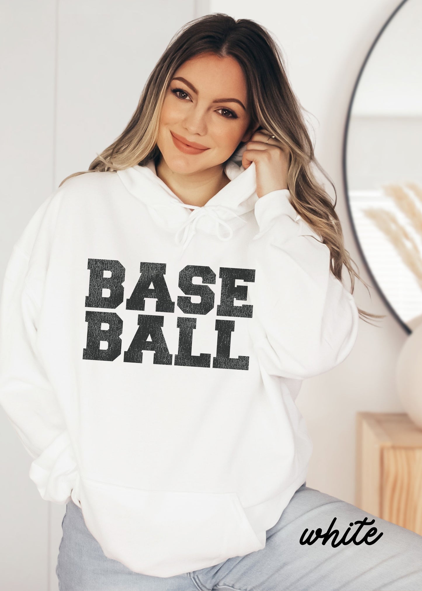 *BASEBALL University Hoodie *6 Colors (S-5X)