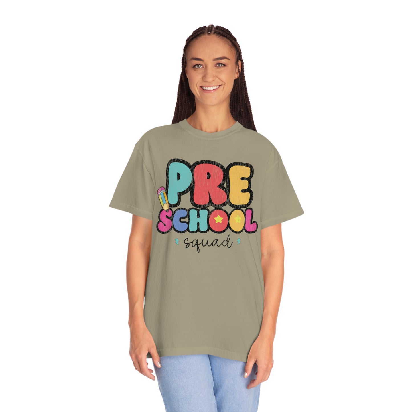 *Personalized PRESCHOOL Grade Squad Tee *8 Colors (S-4X)