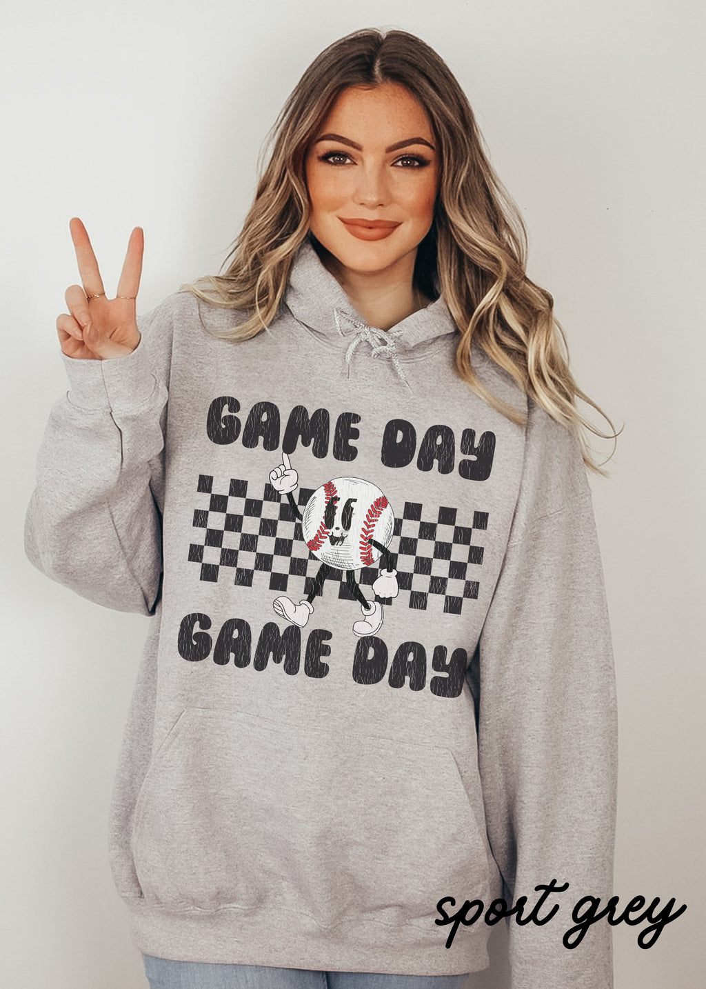 *Game Day Mascot Hoodie *4 Colors (S-5X)