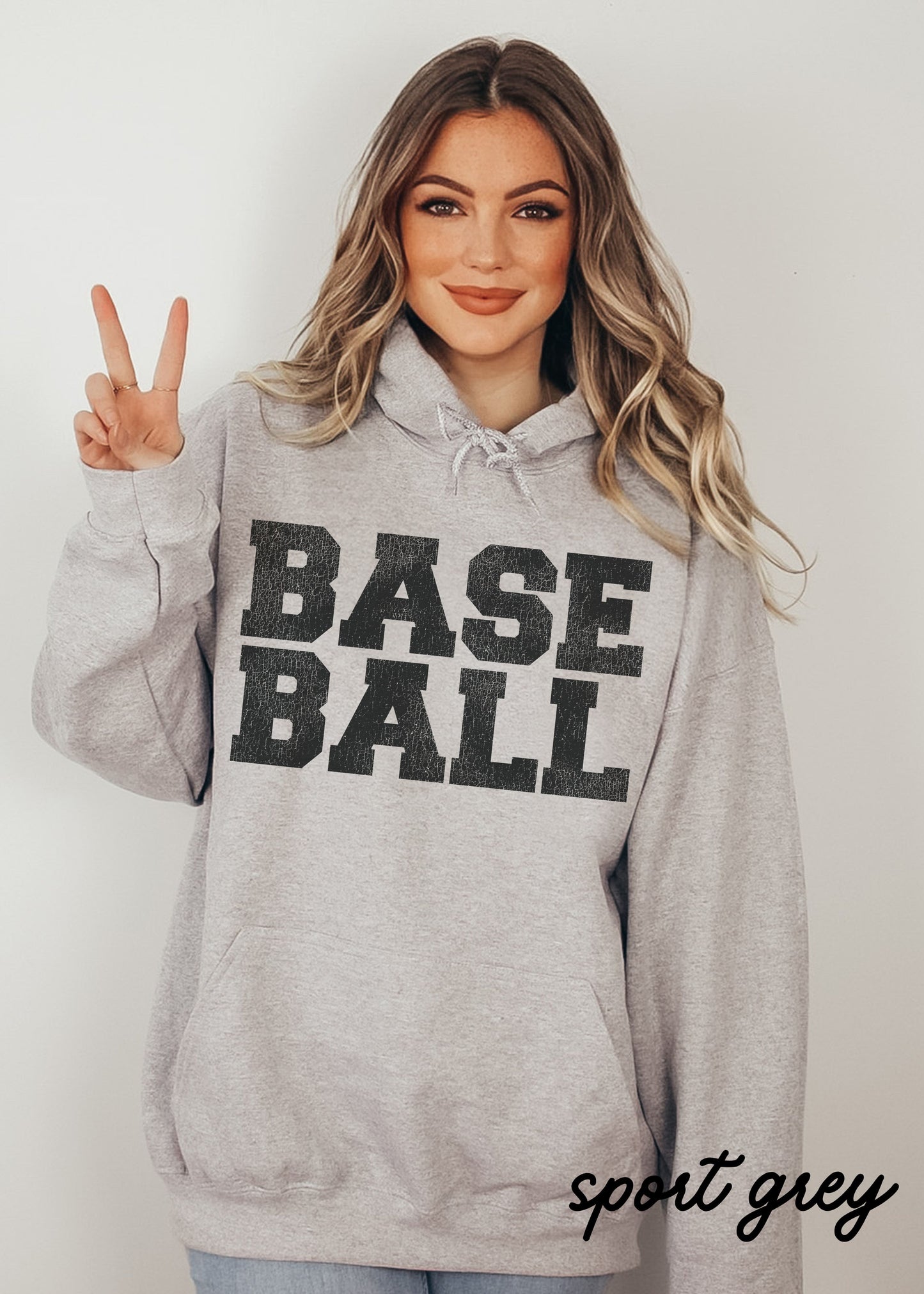 *BASEBALL University Hoodie *6 Colors (S-5X)