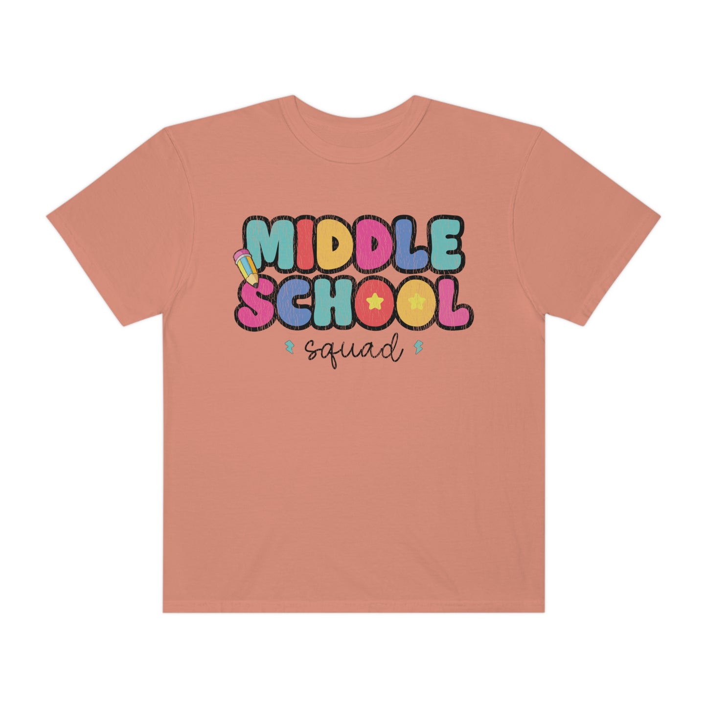*Personalized MIDDLE SCHOOL Grade Squad Tee *8 Colors (S-4X)