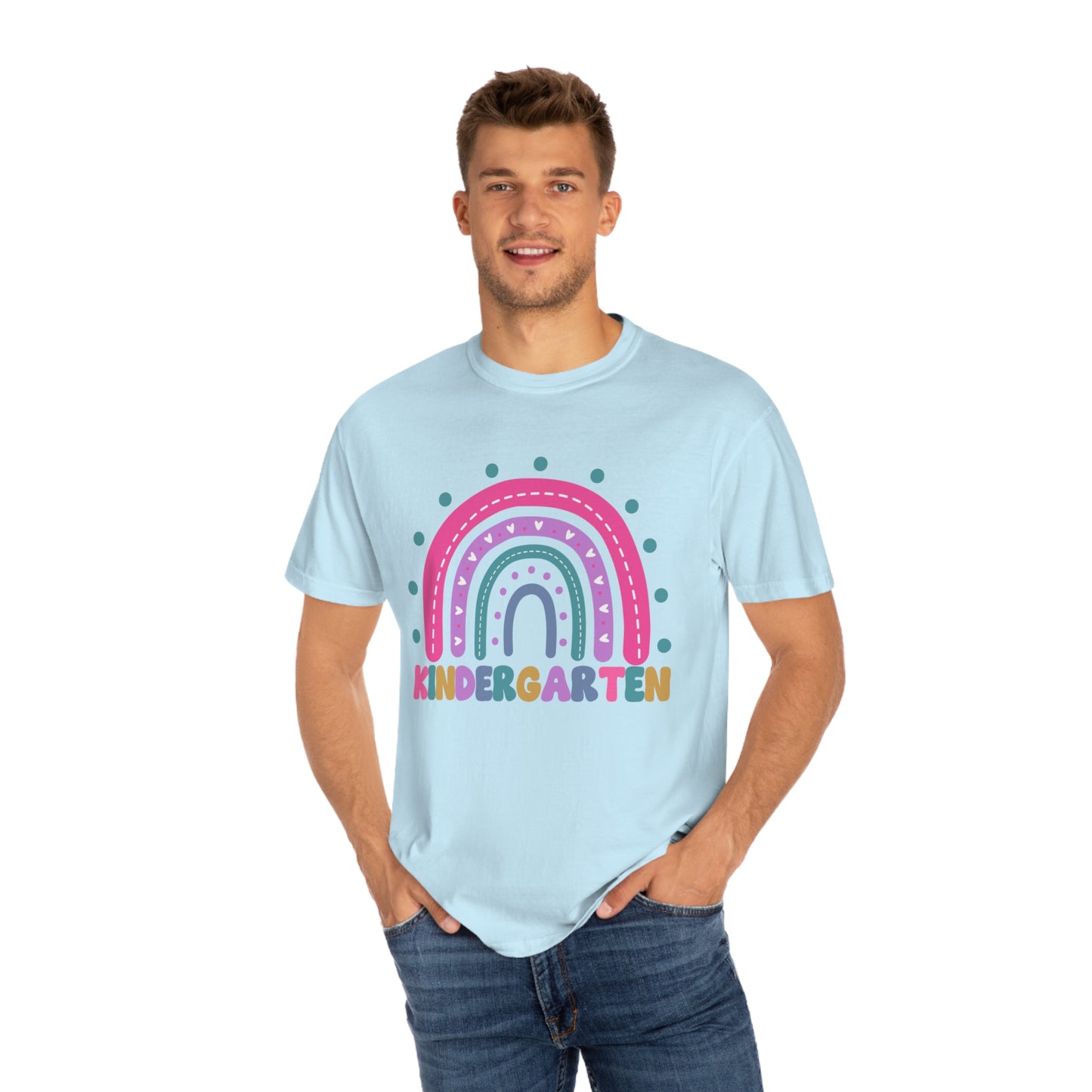 *Personalized KINDERGARTEN Grade Rainbow *8 Colors (S-4X)
