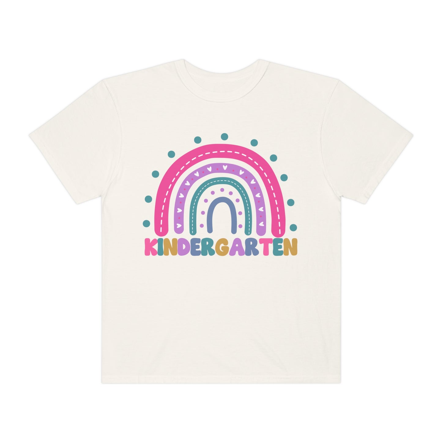 *Personalized KINDERGARTEN Grade Rainbow *8 Colors (S-4X)