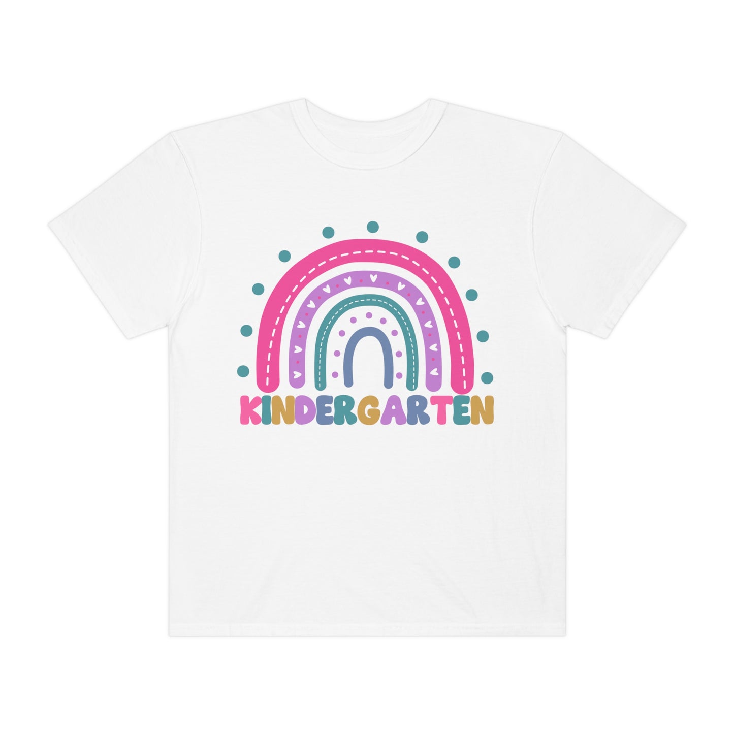*Personalized KINDERGARTEN Grade Rainbow *8 Colors (S-4X)