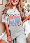 *American Mama Tee *3 Colors (XS-3X)