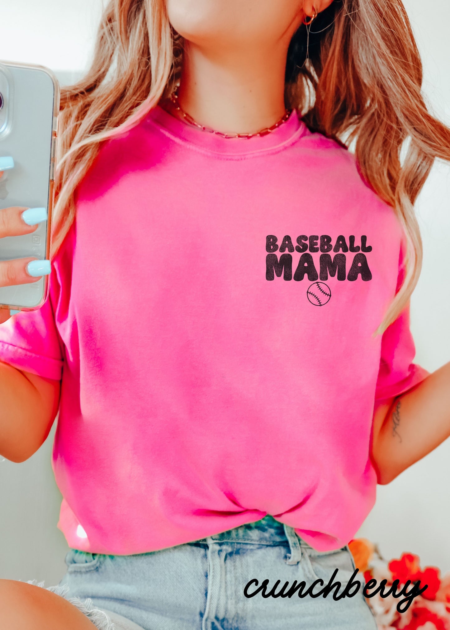 *Loud Mouth Baseball Mama Tee *10 Colors (S-4X)