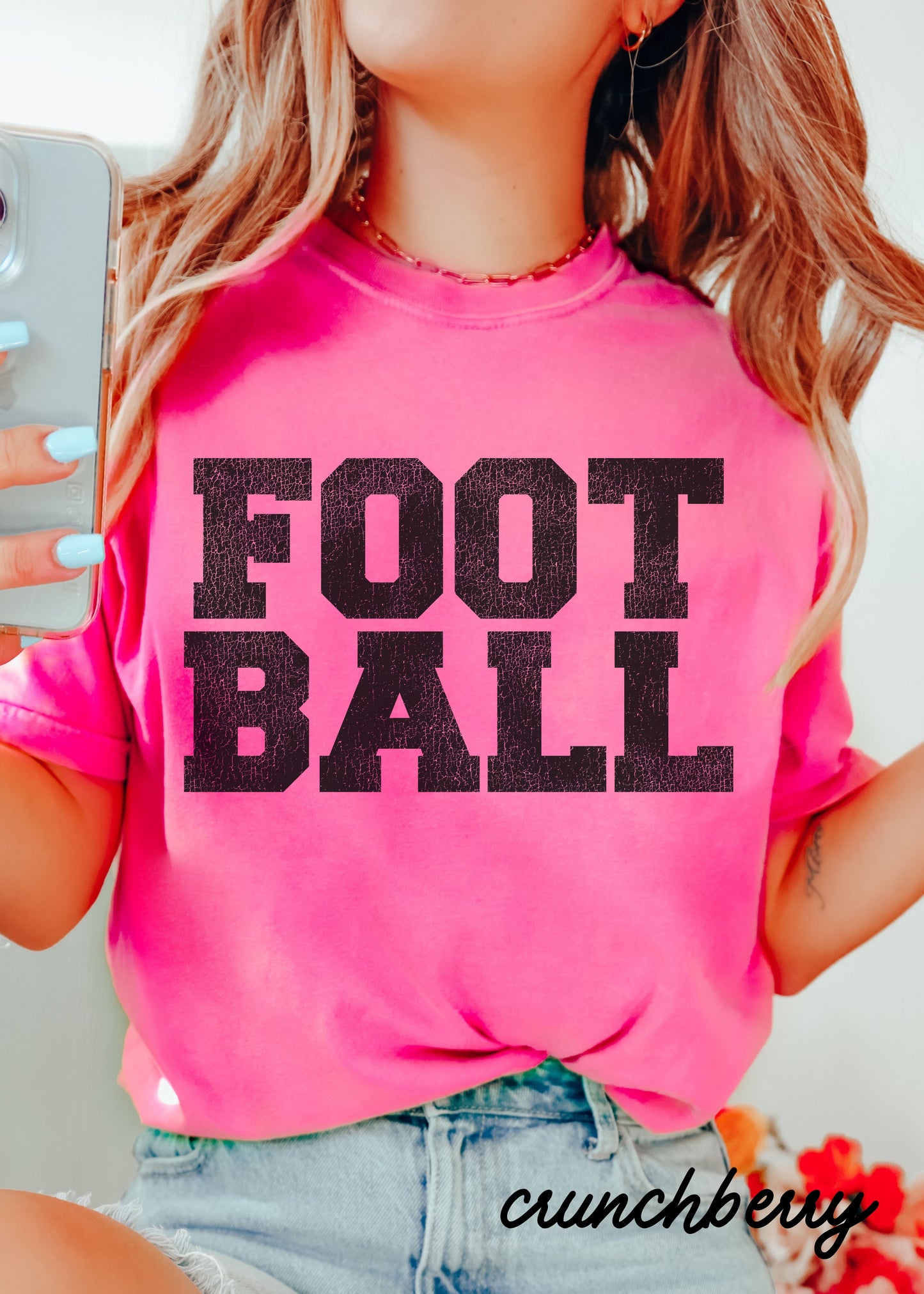 *FOOTBALL University Tee *11 Colors (S-4X)