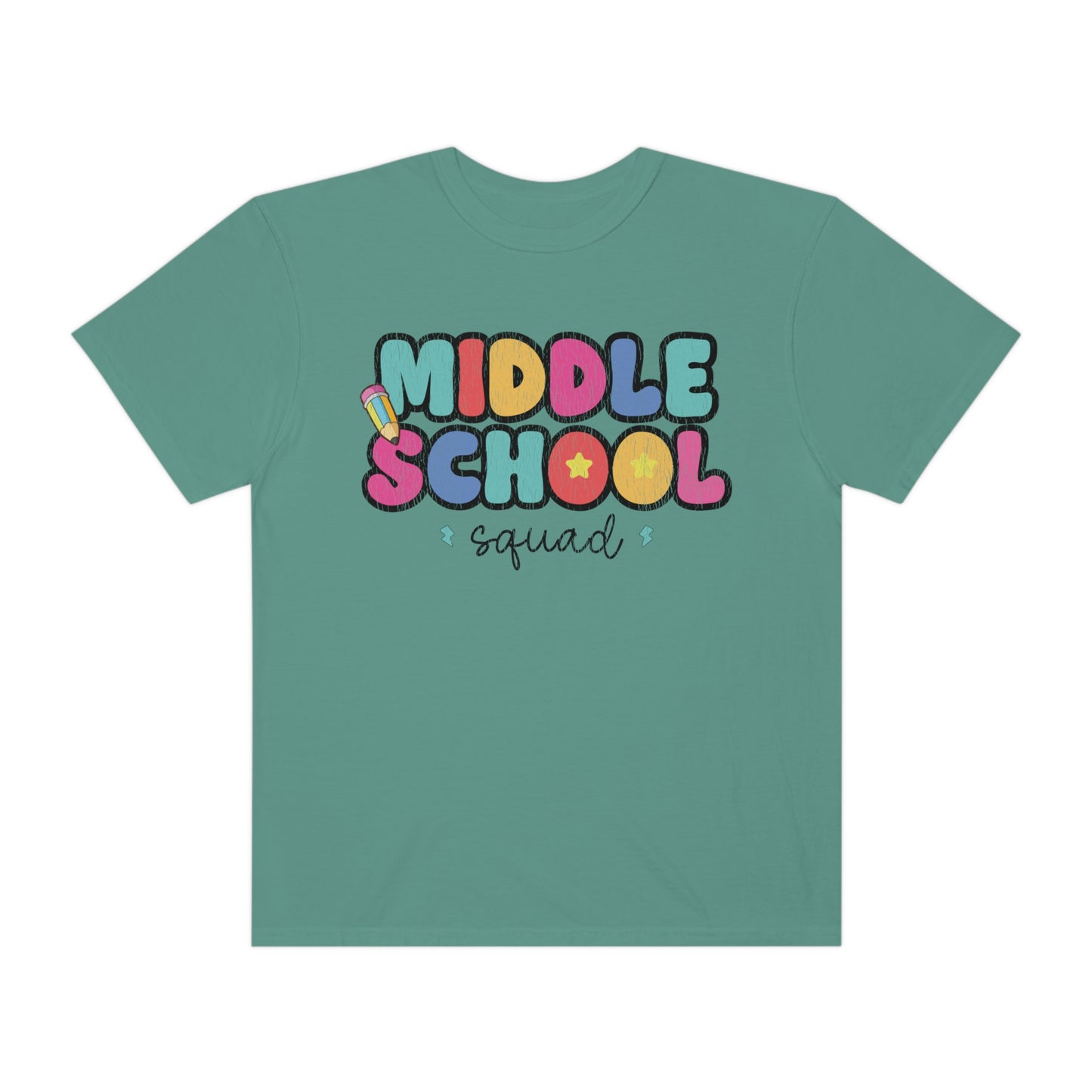 *Personalized MIDDLE SCHOOL Grade Squad Tee *8 Colors (S-4X)