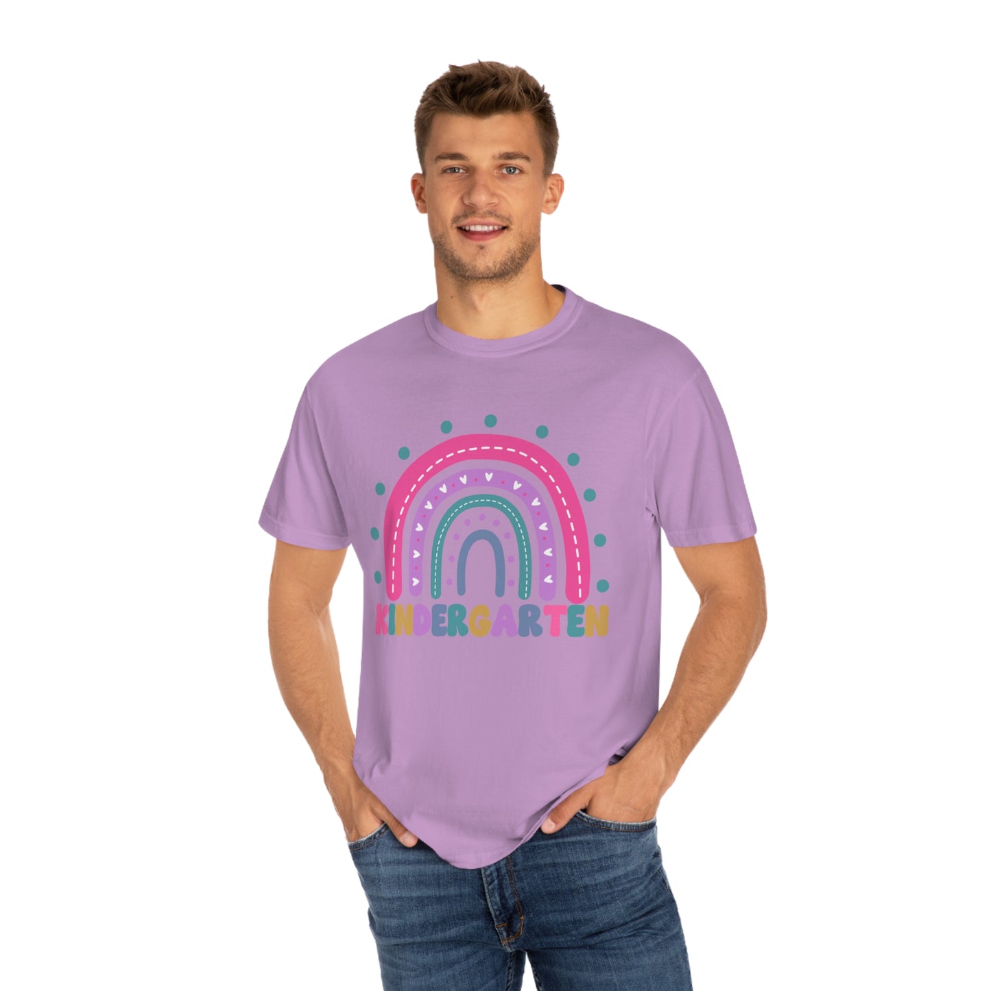 *Personalized KINDERGARTEN Grade Rainbow *8 Colors (S-4X)