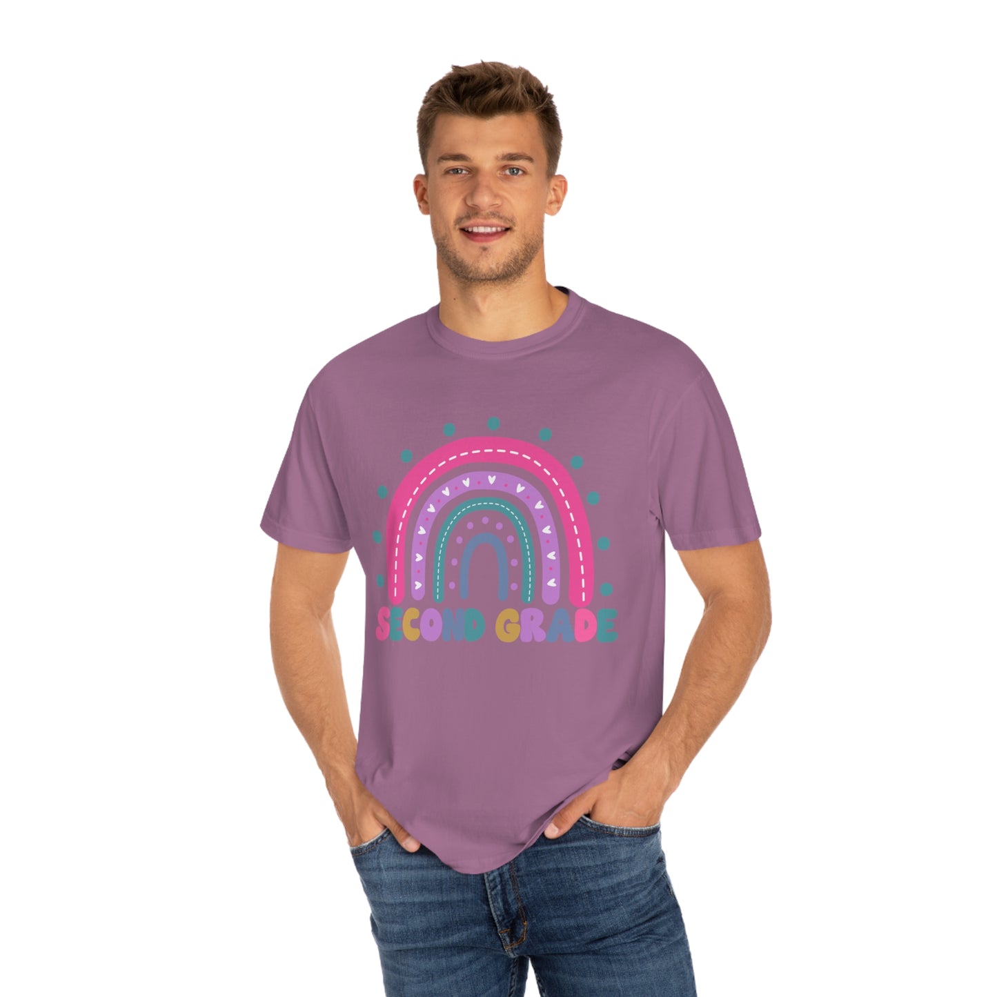 *Personalized SECOND Grade Rainbow *8 Colors (S-4X)
