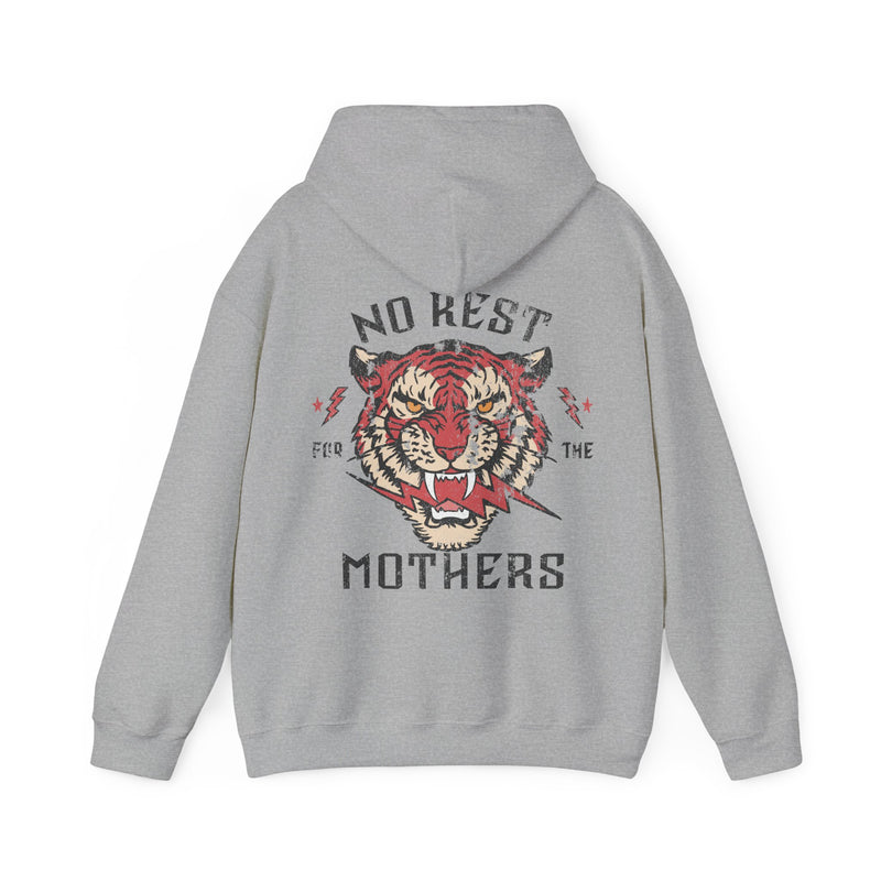 BACK PRINT!! NO Rest For the Mothers HOODIE Hoodie, Gifts for Mom, Cool Mom Sweatshirt, Cool Mom Hoodie, Mother Gift, Gift for Her, Mom Birthday Gift