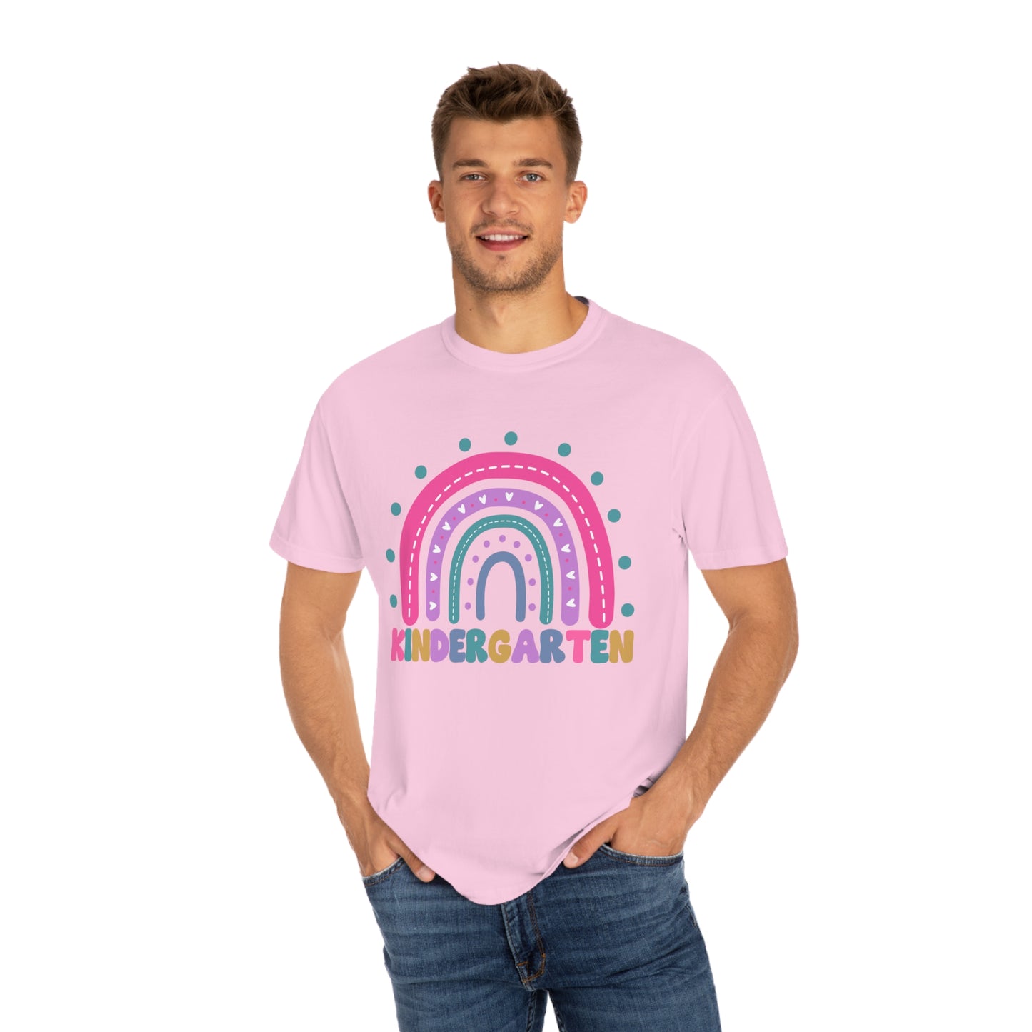 *Personalized KINDERGARTEN Grade Rainbow *8 Colors (S-4X)