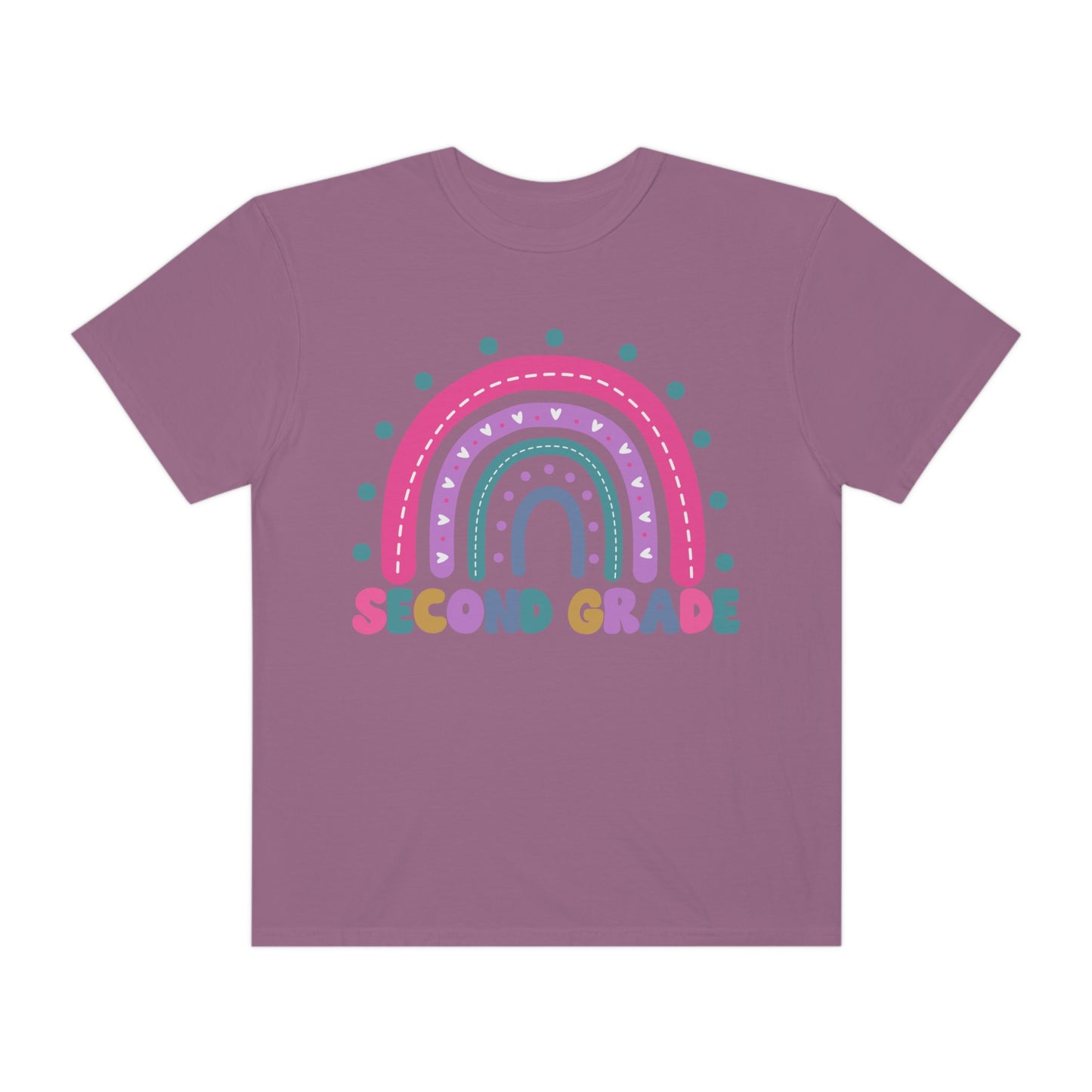 *Personalized SECOND Grade Rainbow *8 Colors (S-4X)