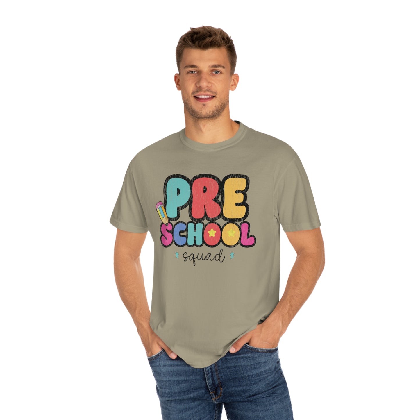 *Personalized PRESCHOOL Grade Squad Tee *8 Colors (S-4X)