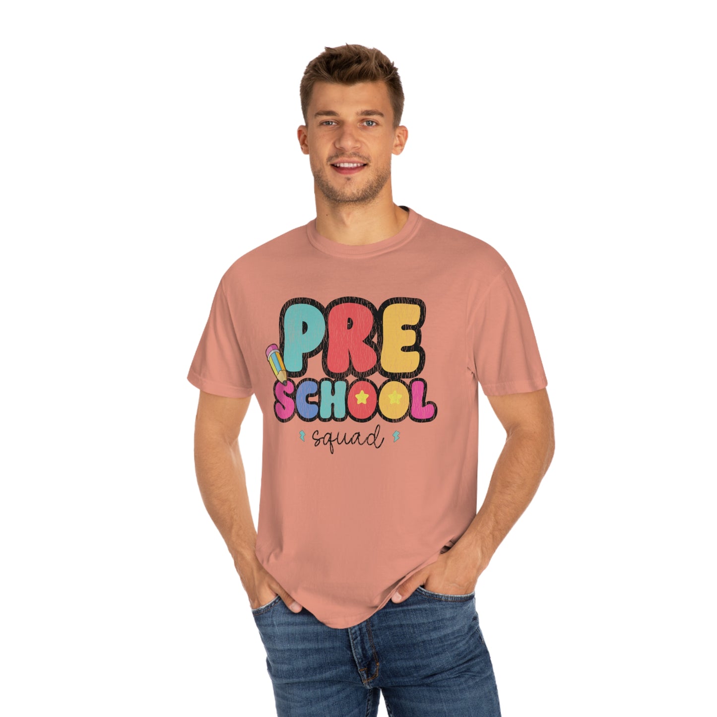 *Personalized PRESCHOOL Grade Squad Tee *8 Colors (S-4X)