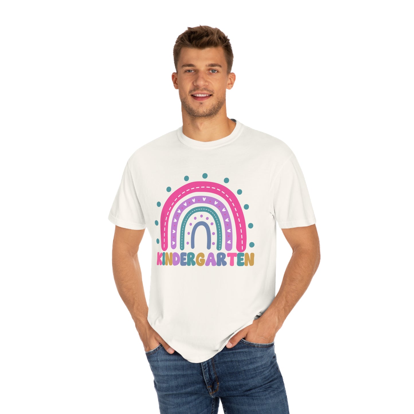 *Personalized KINDERGARTEN Grade Rainbow *8 Colors (S-4X)