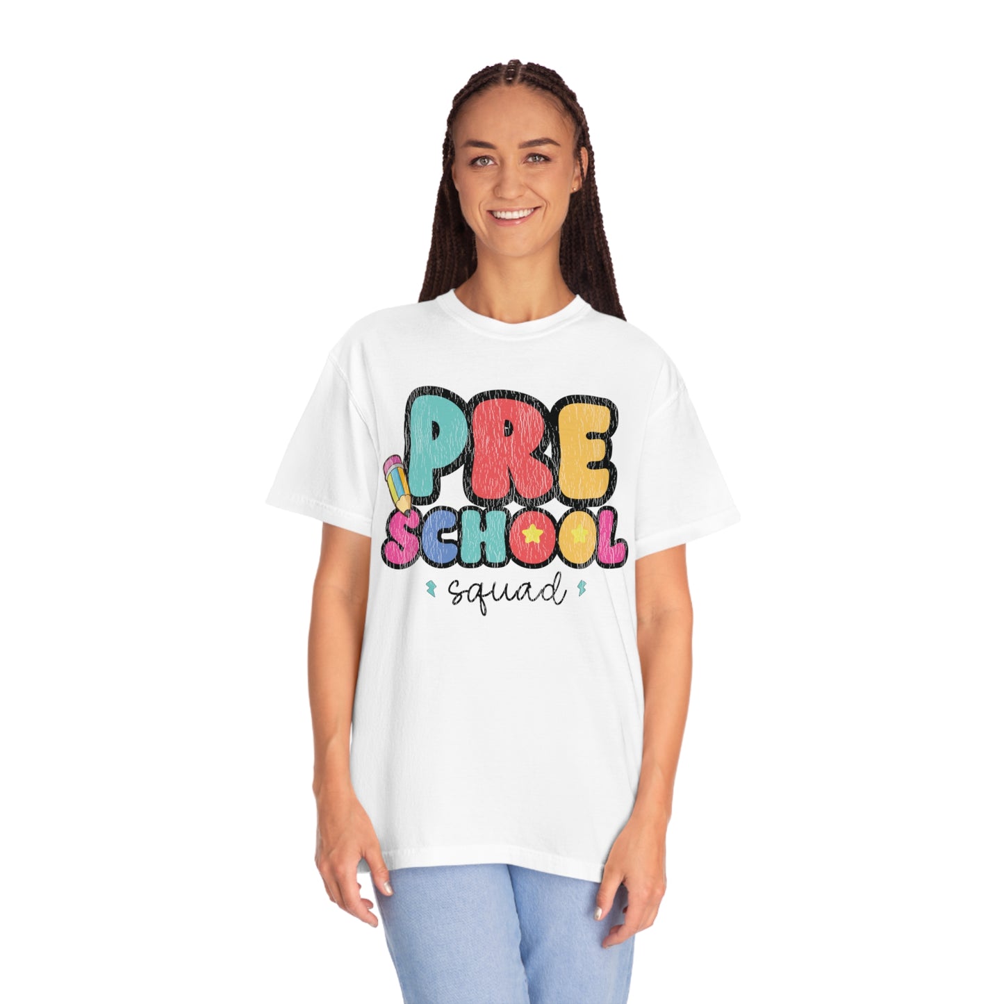 *Personalized PRESCHOOL Grade Squad Tee *8 Colors (S-4X)