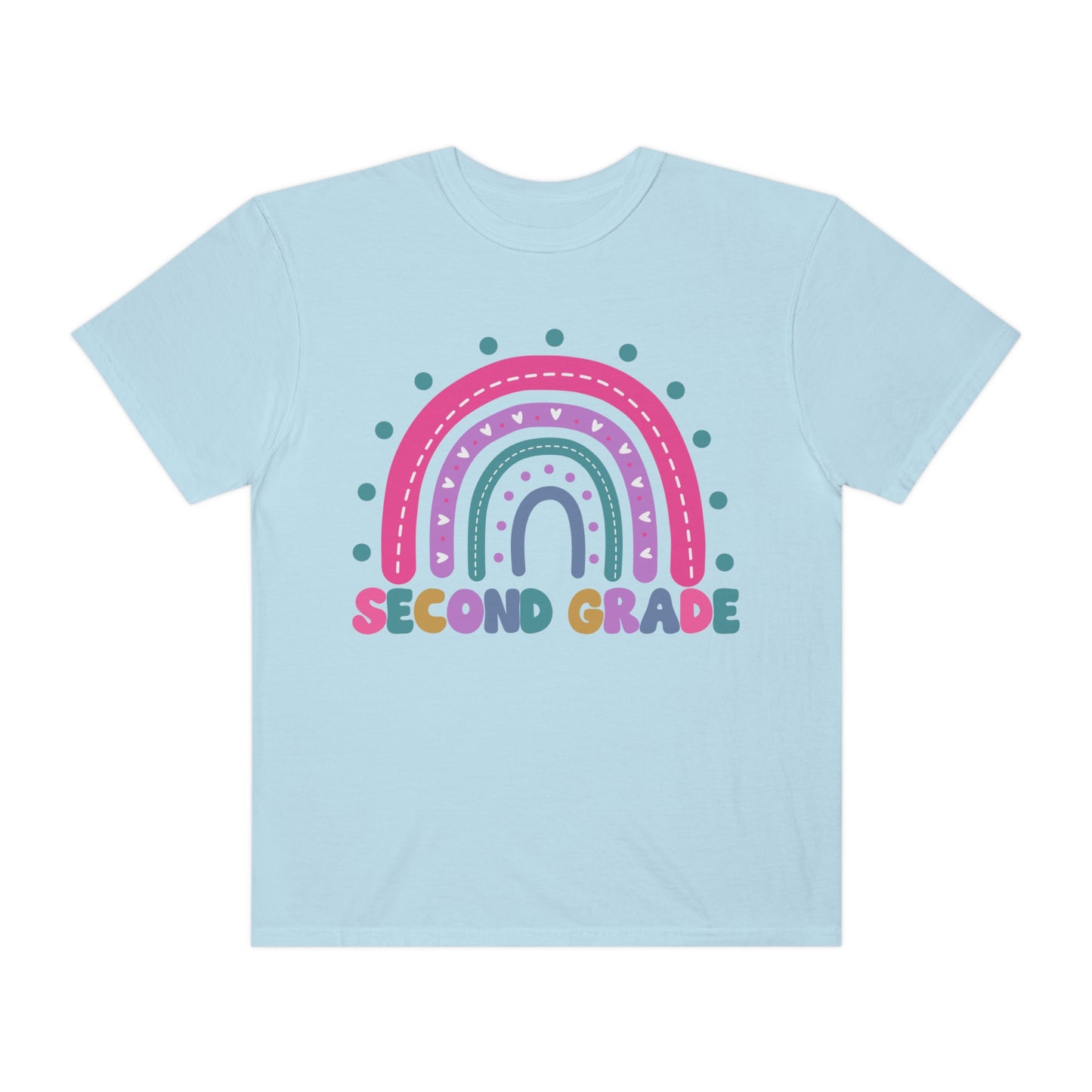 *Personalized SECOND Grade Rainbow *8 Colors (S-4X)