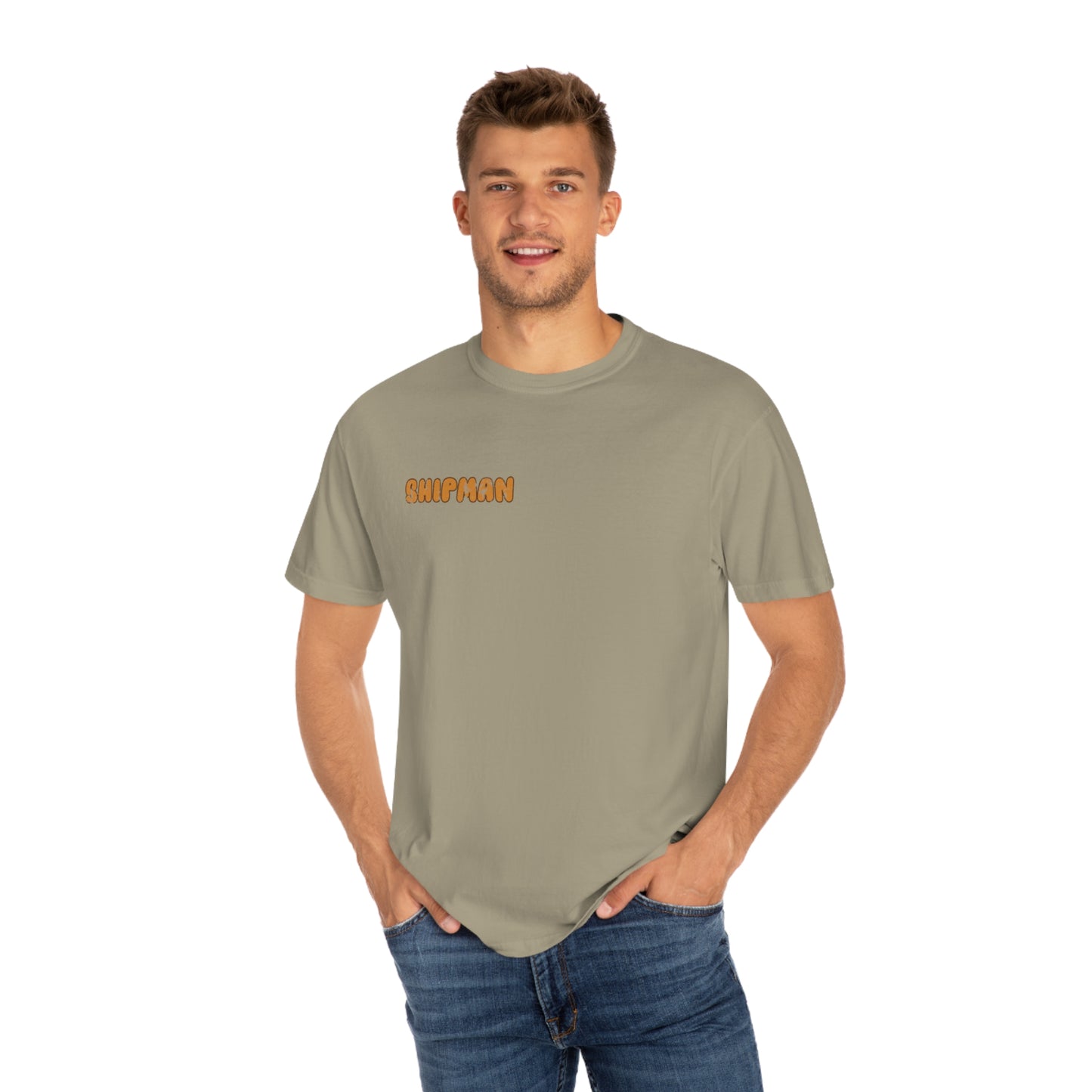 *PERSONALIZED SHIPMAN Great Day for Baseball Back Print Tee *9 Colors (S-4X)