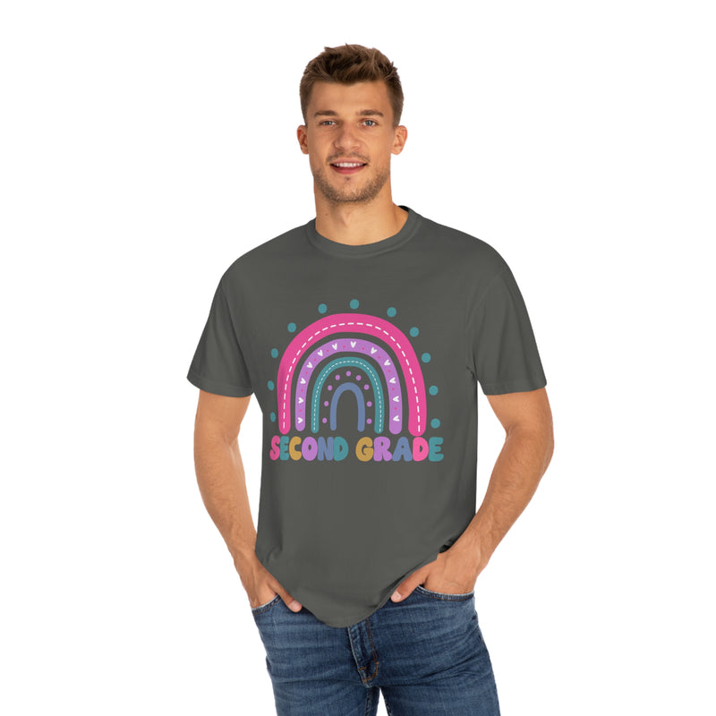 *Personalized SECOND Grade Rainbow *8 Colors (S-4X)