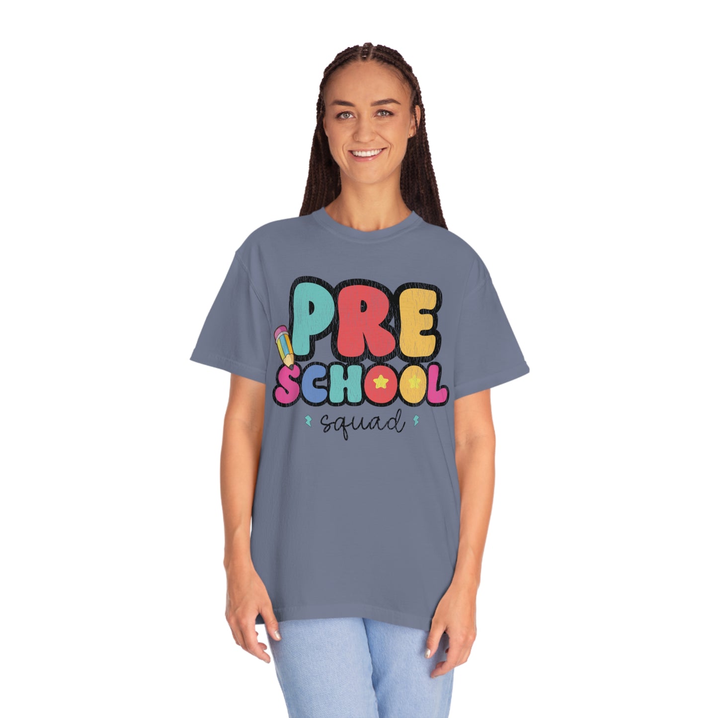 *Personalized PRESCHOOL Grade Squad Tee *8 Colors (S-4X)