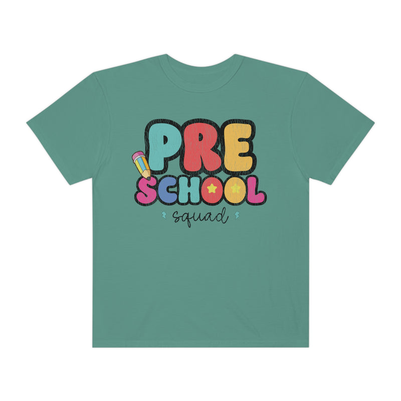 *Personalized PRESCHOOL Grade Squad Tee *8 Colors (S-4X)
