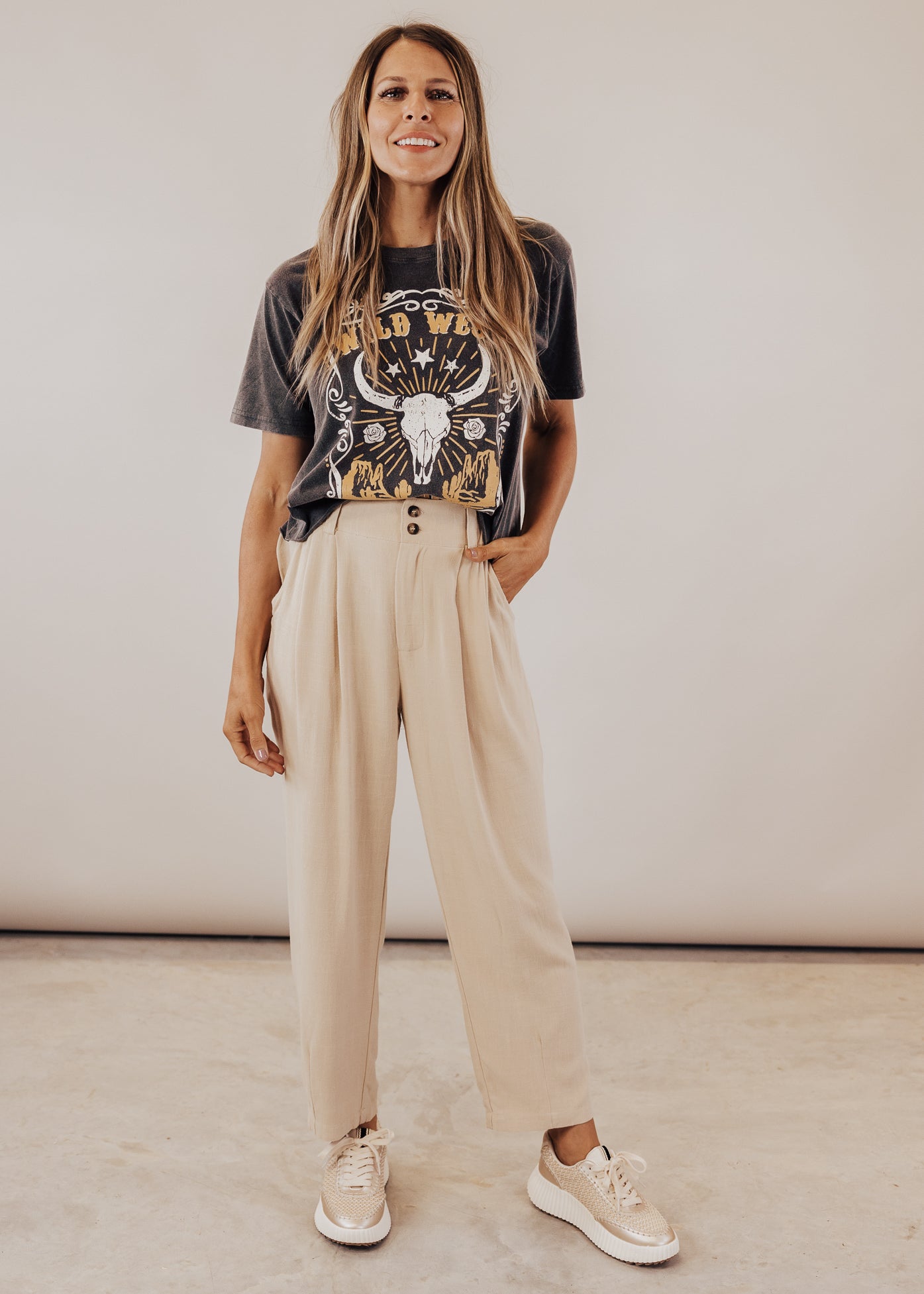 SMALL: Marky Pants *CAFFE LATTE