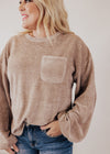 Willma Sweater Top (S-3X) *TAUPE