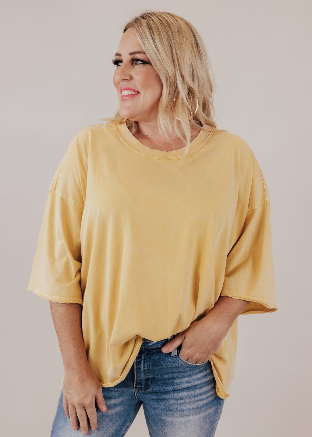 Julie Top (CAN FT XL) *MINERAL YELLOW