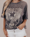 #68 Relaxed World Tour Top (S-3X) *MINERAL GREY